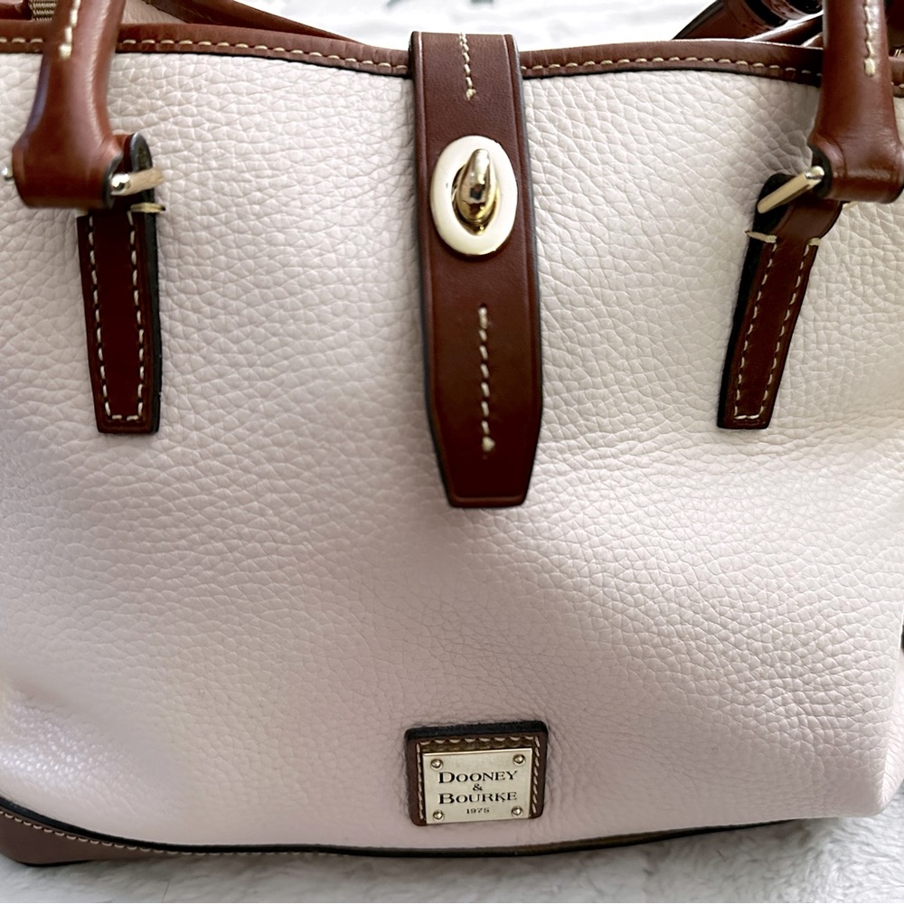 Dooney and Bourke Handbag - Pink with Locket & Key